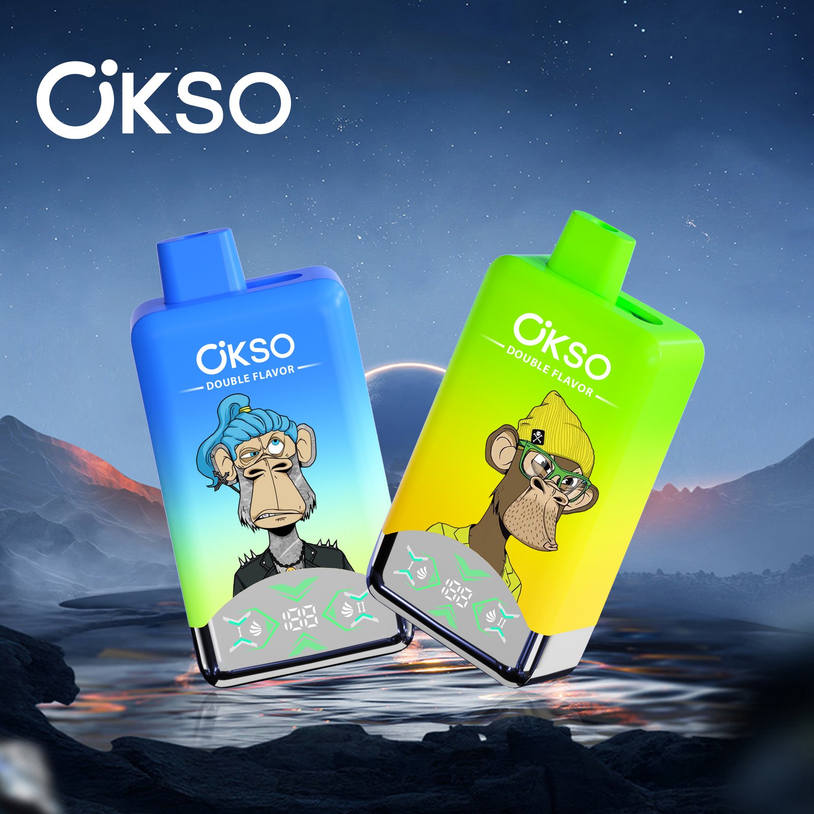 Alternative view of Cikso Metaverse Monkey Series 60000 Puffs Dual Flavor Vape