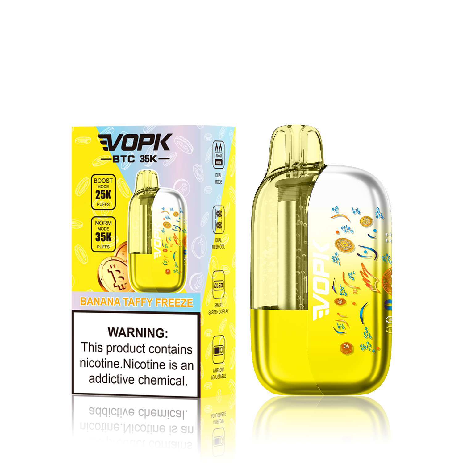 Alternative view of VOPK BTC 35000puffs Vape