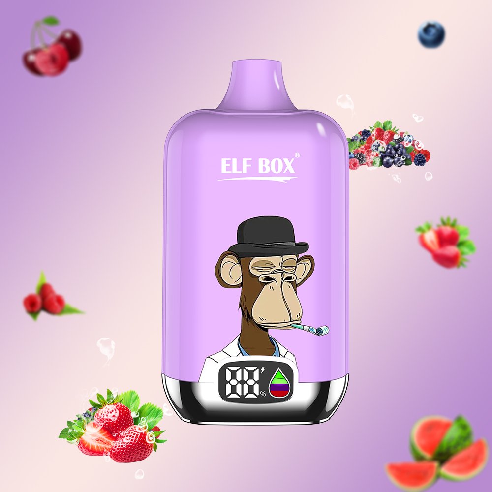 Elf Box Metaverse Monkey Series 12000 Puffs Digital Display Vape - Image 16