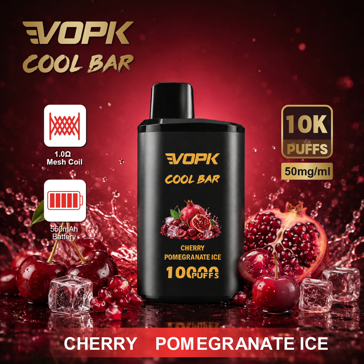 VOPK COOL BAR 10000 Puffs Vape - Image 16