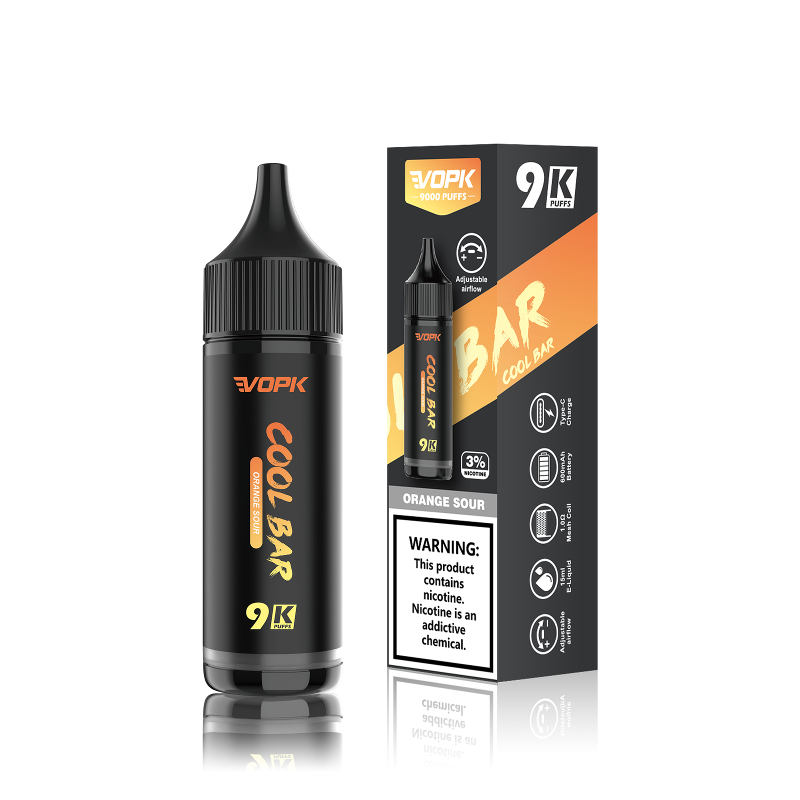 VOPK-Cool Bar 9000 Puffs Vape - Image 11