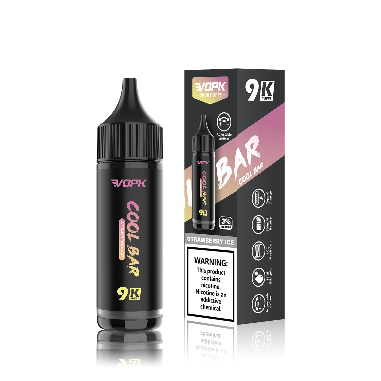 VOPK-Cool Bar 9000 Puffs Vape - Image 15